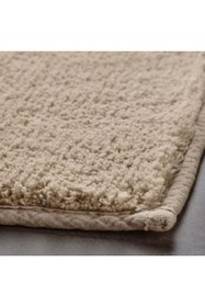 Resim IKEA Kaydırmaz Banyo Paspası Açık Bej Renk 60x120 cm Banyo Tekstili 