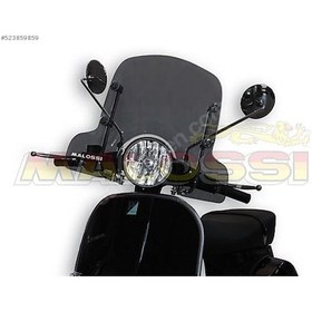 Resim Vespa Px 200 Ön Cam Siyah Lml Logolu 