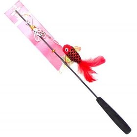 Resim Eastland Uzayabilen Peluş Balık Kedi Oltası 46 - 85 Cm 