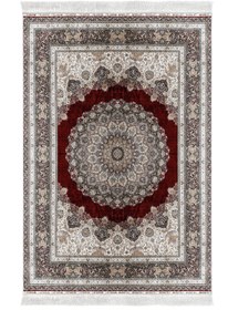 Resim Alanur Home Eko Trend Djt Yıkanabilir Kaymaz Taban 3 Lü Yatak Odası Takımı 1909 Osmanli Kırmızı 