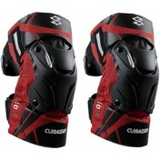 Resim Trendooze Cuirassier Koruyucu Motosiklet Dizliği Kırmızı 2 Adet Tu Kırmızı - Siyah 