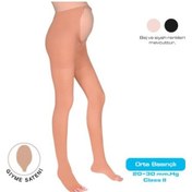Resim Variteks Hamile Külotlu Açık Burun Varis Çorabı Orta Basınç 917 