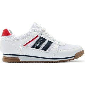 Resim Slazenger ACTIVE I Kadın Beyaz Günlük Spor Ayakkabısı 