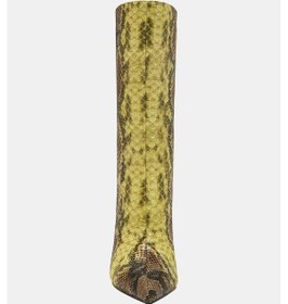 Resim Katy Perry The Revıval Kadın Sarı Multi Yılan Desenli Topuklu Çizme Sarı 