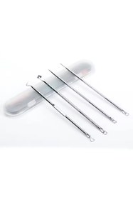 Resim Genel Markalar Siyah Nokta Temizleyici, Akne Temizleyici Set 4 Parça Kaliteli Set Yüz Bakım 