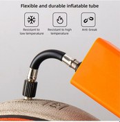 Resim Xindoker Spora Özel Elektrikli Top Hissedarı - Portatif 18psı 2000mah Pil - Turuncu Siyah Seçenekli 