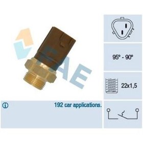Resim Genel Markalar 1J0959481 FAN MÜŞÜRÜ 90°-95° VAG A3 BORA GO4 POLO 96- Kampanya FAE-36720 