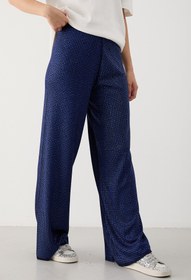 Resim Taşlı Pantolon Lacivert - STANDART(36-42) 