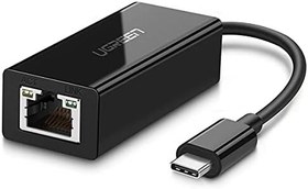 Resim Ugreen Type-C Ethernet Adaptörü, Siyah 