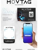 Resim Numaratik Yeni Nesil Dijital Qr Kod Hatalı Park Araç Cam Etiketi 