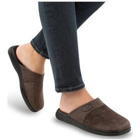 Resim Muya Ruby 32801-004 Erkek Kışlık Terlik Kahve 40-45 001 