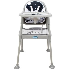 Resim 3 In 1 Mama Sandalyesi Gri 