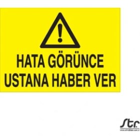 Resim Technopa Hatanı Görünce Ustana Haber Ver-01 40 x 60 cm 