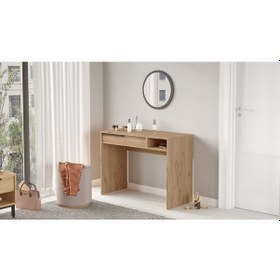 Resim Robin Home Lidya Makyaj Masası Aynalı Çekmeceli Sepet 