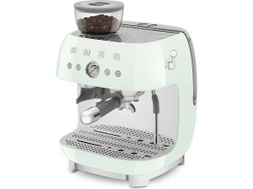 Resim smeg Pastel Yeşil Espresso Kahve Makinesi 50's Style 