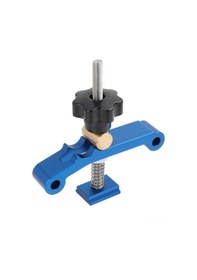 Resim Lemestar Yüksek Kaliteli Alüminyum Alaşım Ahşap İşleme Mengenesi, Mavi T-klavuzlu, Çok Amaçlı Kullanım 