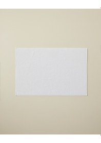 Resim English Home Sandy Stripe Pamuk Ayak Havlusu 50x70 Cm Beyaz Beyaz 