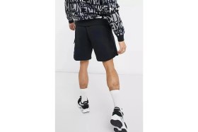 Resim Nike Sportswear Clup Fleece Erkek Siyah Kargo Cepli Şort 