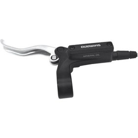 Resim Shimano Bl-m486 Bisiklet Ön Fren Kolu Hidrolik Disk Fren Sol Kol Siyah Gri Tek Sol Fren Kol 