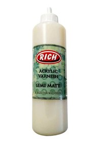 Resim Rich Acrylic 500 Cc Su Bazlı Mat Vernik 505 