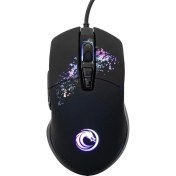 Resim Appa Lunatic Owl 7200 Dpi 7d Sese Duyarlı Rgb Işıklı Makrolu Kablolu Oyuncu Gaming Mouse 