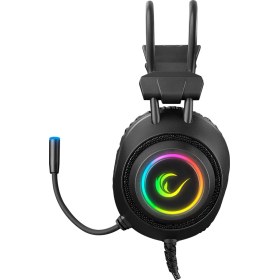 Resim Rampage Rm-k19 Ragıng Plus Siyah Usb 7,1 Rgb Ledli Oyuncu Kulaklı 