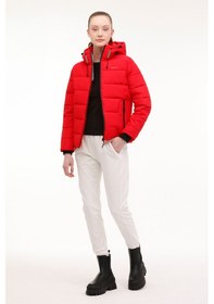 Resim Lumberjack Wl Apreskı 2sn31 4pr Kırmızı Kadın Kısa Kaban 000000000101782350 Kirmizi Kırmızı 