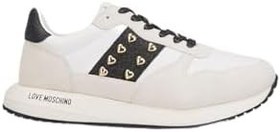 Resim Love Moschino Hakiki Deri Süet Detaylı Sneaker Ayakkabı Bayan AYAKKABI JA15403G1MIAM10A 