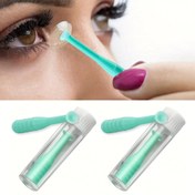 Resim Günlük Kullanım İçin 2 Adet Sert Lens Çıkarıcı ve Takma Aracı, RGP Sıkıştırıcı Göz Lensleri Çıkarıcı Aparat Silikon Çıkarma Kelepçeleri, Açık Ofis ve Dış Mekanlar İçin Yumuşak ve Sert Lens Çıkarıcı 