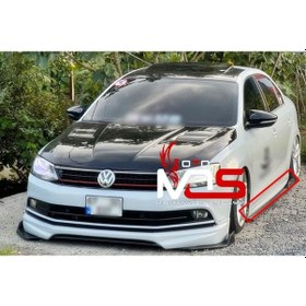 Resim Vw Jetta Aero Marşpiyel Tk Fiberglass Boyasız 