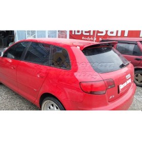 Resim Audi A3 Spoiler Tek Kapı ---Fibersan Tuning 