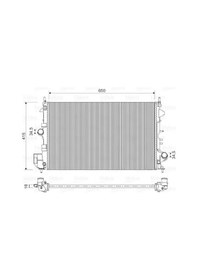 Resim Valeo 734982 Motor Radyatoru 1300283 13217130 95524870 