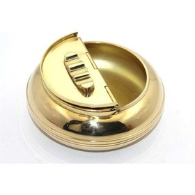 Resim Pirinç Kapaklı Küllük - 