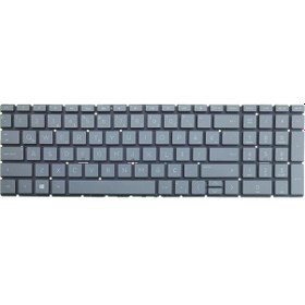 Resim HP Uyumlu 15-da2080nt (1S7Y1EA) Notebook Klavye Işıklı (Füme) 