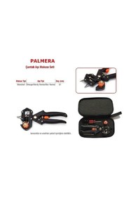 Resim Palmera Pa01 Aşı Makinası Bitki Aşılama Aleti Takım Çantalı 