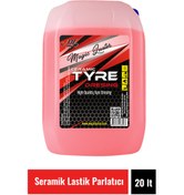 Resim MAGIC LUSTER Lastik Jel Parlatıcı Tyre Dressing Ceramic Konsantre (1*3 ) ( Seramik Içerikli Lastik Parlatıcı ) 