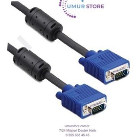Resim Vga Kablo 15 Pin Erkek/erkek 30 Metre Hytech Hy-vga30 