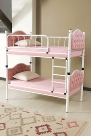 Resim ARGİMO Melis Çift Katlı Metal Ranza Ve Karyola 90x200 