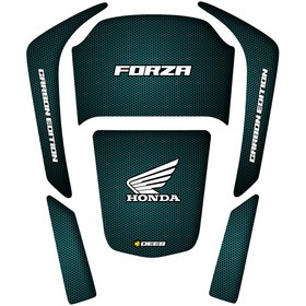 Resim Deeb Forza 250 2021-2023 Tank Pad Carbon Edition 