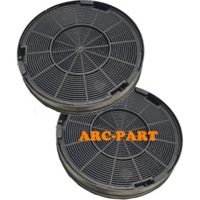 Resim ARC-PART Ariston HE60IX Davlumbaz Karbon Filtre 1 Takım - 2 Adet 
