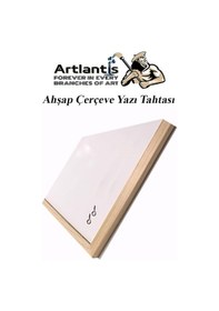 Resim Artlantis Duvara Monte Beyaz Yazı Tahtası 30 x 45 CM 