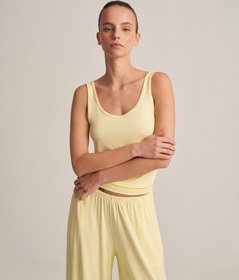Resim SOFT ESSENTIAL TOP BUTTER YELLOW - L 