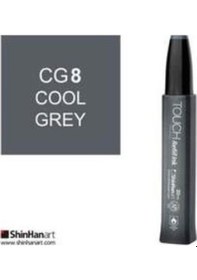 Resim Touch Twin Marker Refill Ink 20Ml Cg8 Cool Grey 