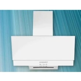 Resim GoodWest Gw 1812 Beyaz Davlumbaz Duvar Tipi Alüminyum Malzeme ile 3 Kademe Kontrol 