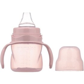 Resim Mamajoo Kulplu Akıtmaz Eğitici Bardak Powder Pink 160 ML & Anti-K Pembe 