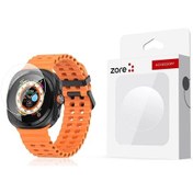 Resim Galaxy Uyumlu Watch Ultra 47mm Redclick Pmma Pet Saat Ekran Koruyucu 