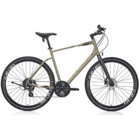 Resim Carraro Sportive 324 480h 28\" 24-v Hd Mat Haki-yeşil-siyah-gri Trekking Bisikleti 