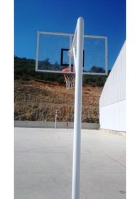 Resim Adelinspor Basketbol Potası Hidrolik Çember 105x180 15 MM Cam 