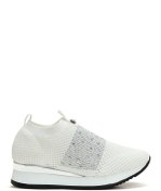 Resim Derimod Zero Kadın Beyaz Kalın Tabanlı Taşlı Sneaker 24sfd43046f 
