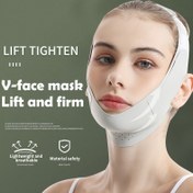 Resim LIGHT SECRETE V-Yüz Kaldırma Maskesi ve Sıkıştırma Kemeri - Serin & Rahat, Şekillendirme, Sıkılaştırma & Nasolabial Katları Azaltma için Yükseltilmiş Tasarım 